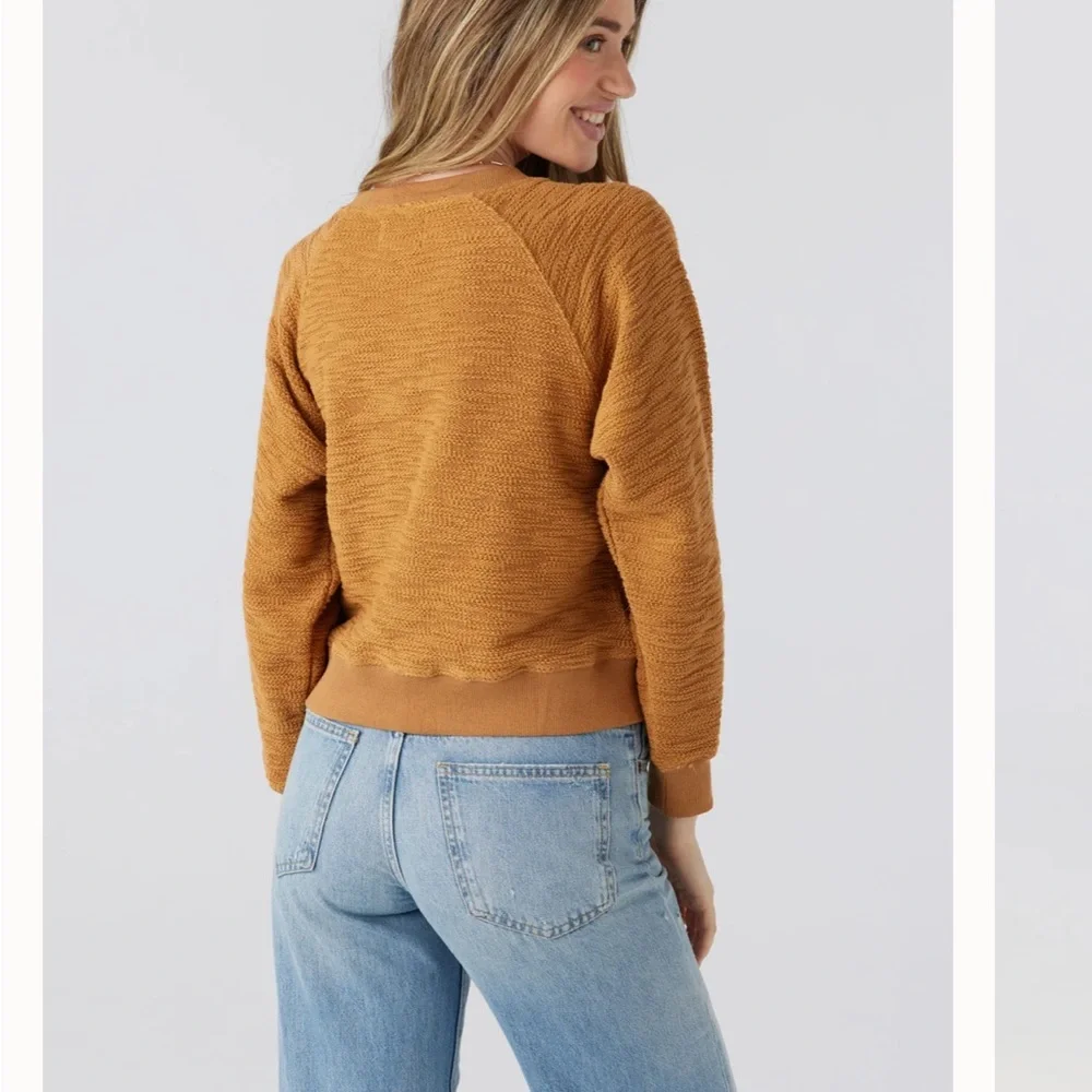 Sol Angeles Marin Slub Crewneck Sweater     - L (NWT) - Picture 2 of 5